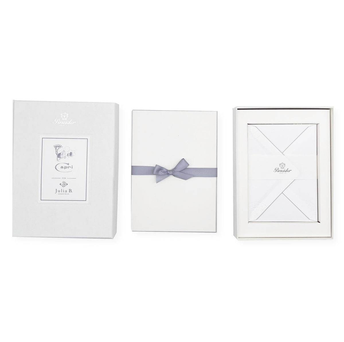 Capri Stationery - Light Grey-Julia B. Casa