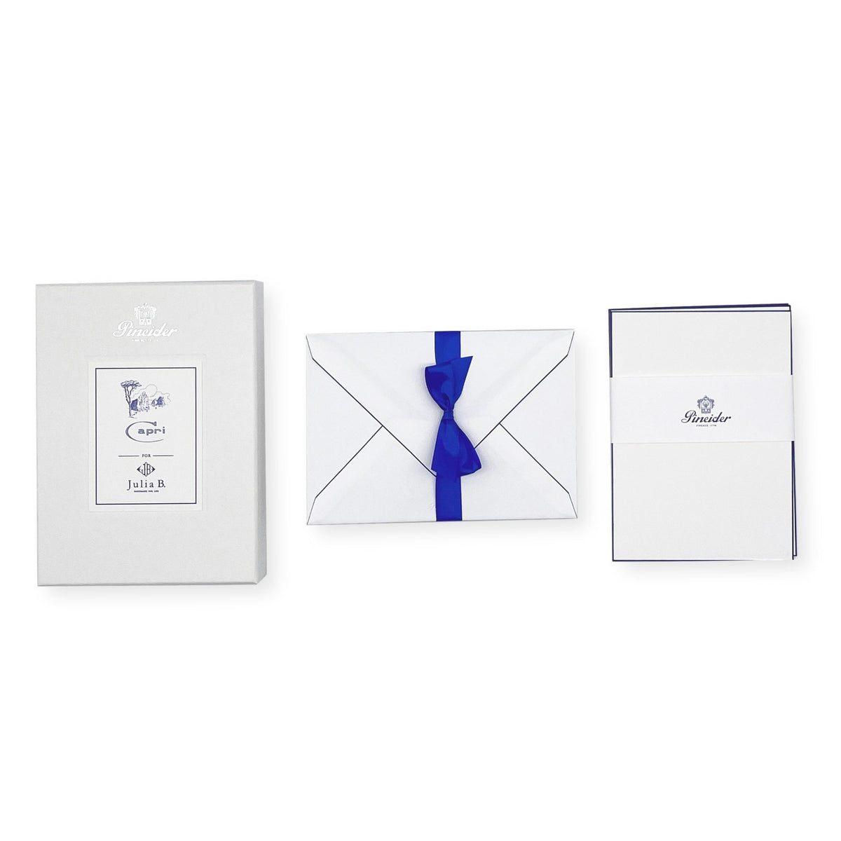 Capri Stationery - Navy Blue-Julia B. Casa