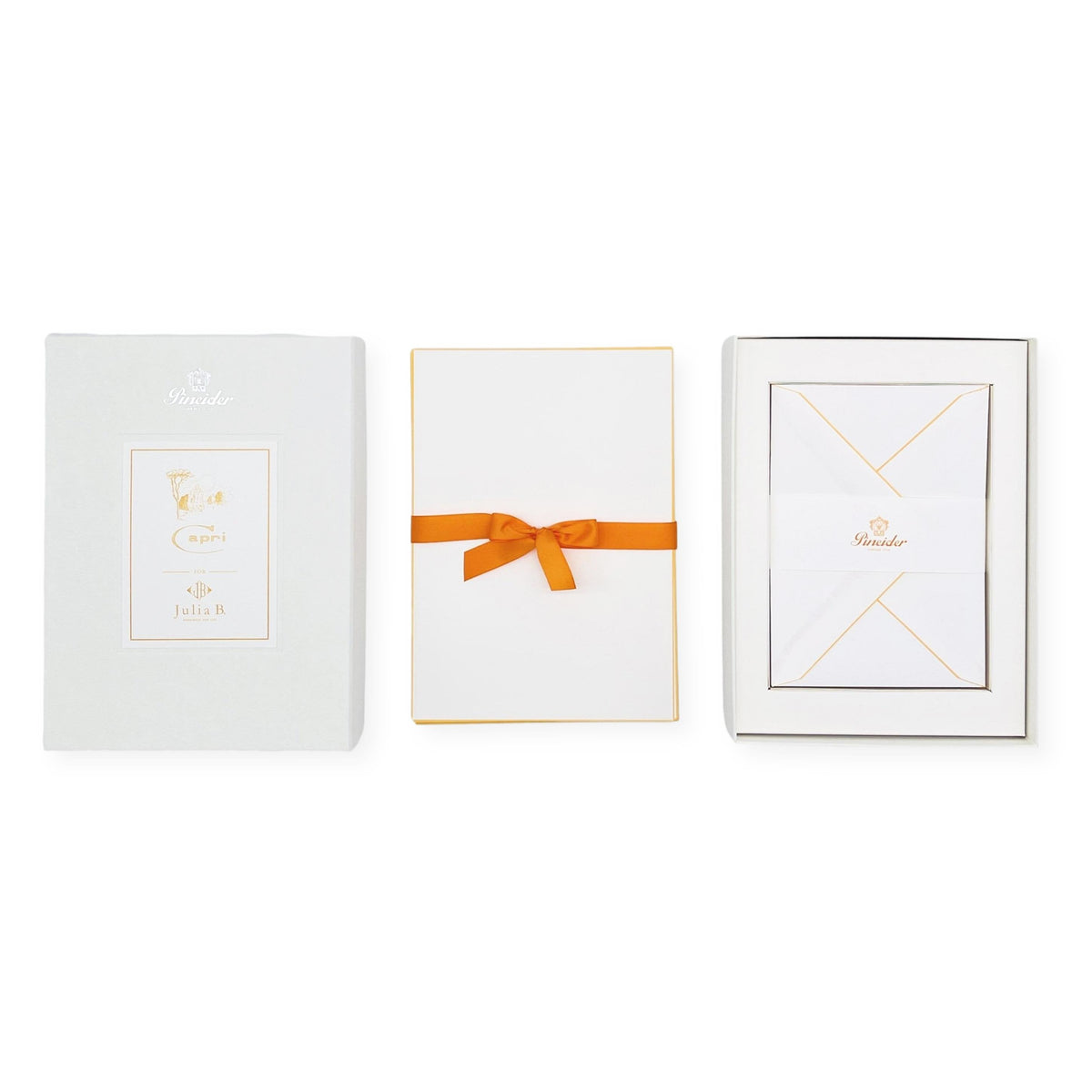 Capri Stationery - Orange-Julia B. Casa