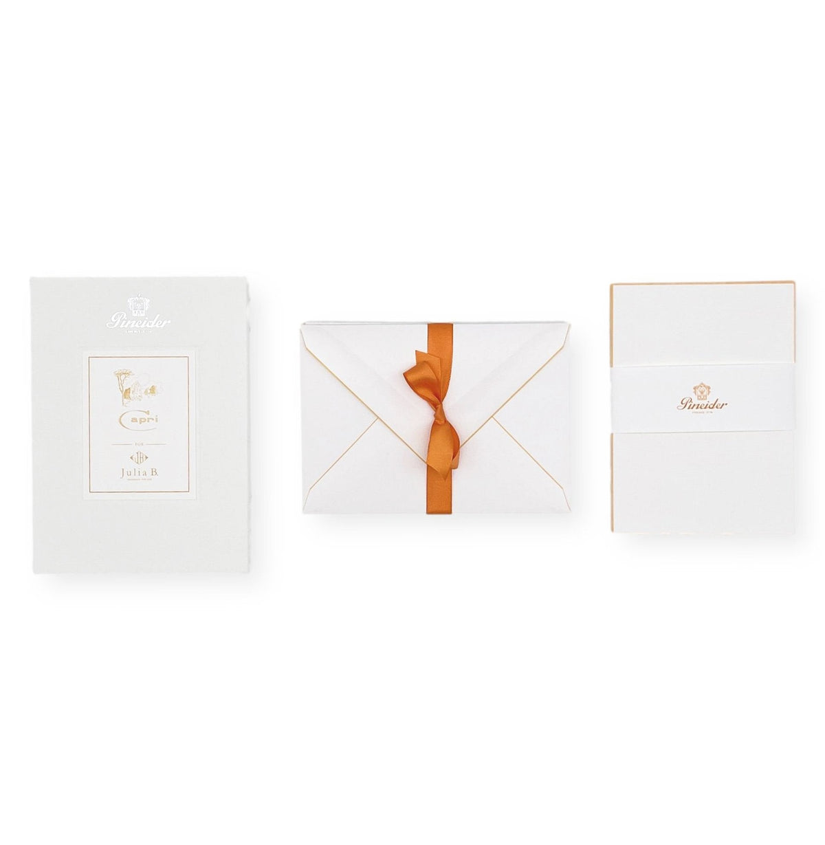 Capri Stationery - Orange-Julia B. Casa