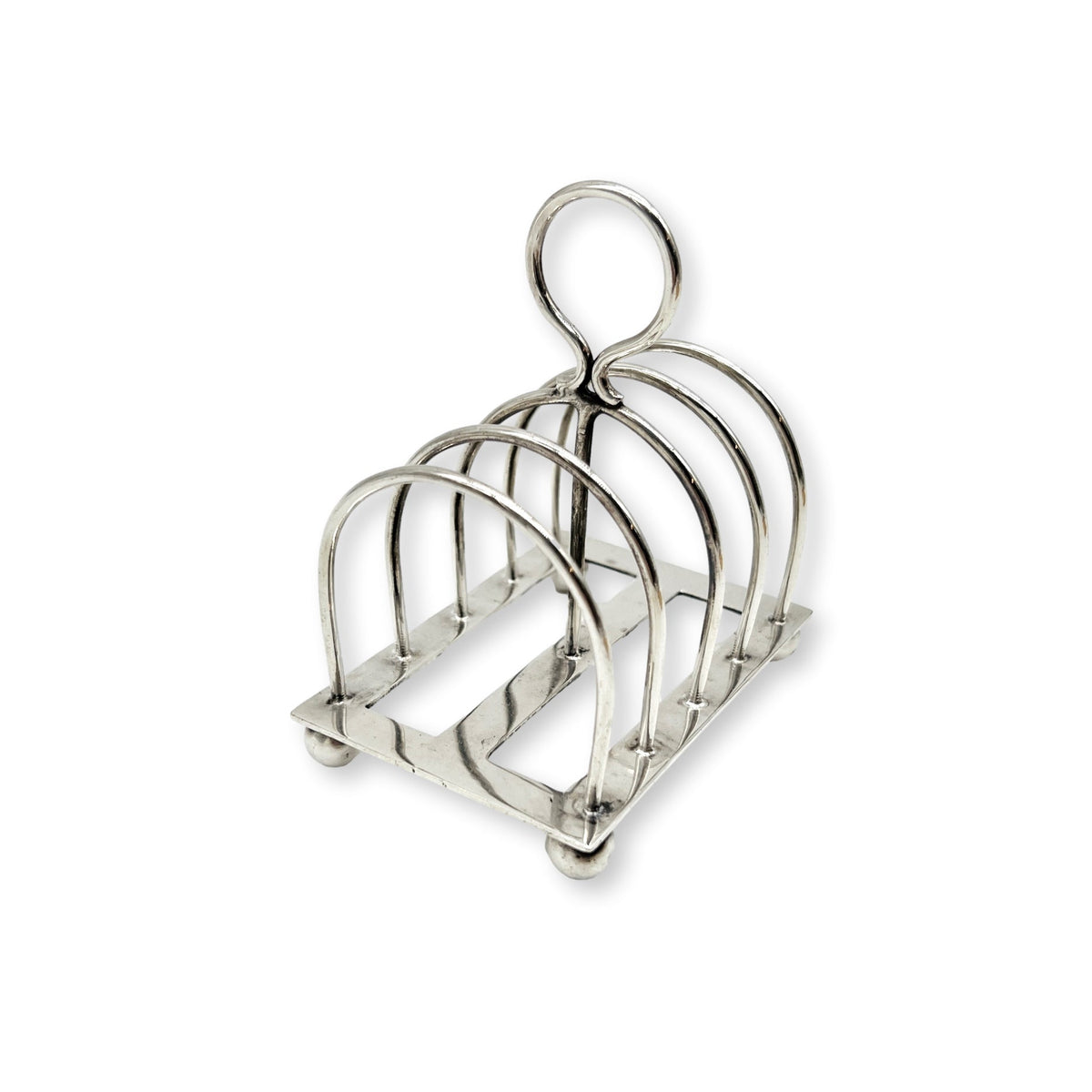 Mini Silver Toast Rack-Julia B. Casa