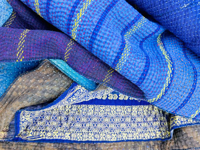 Vintage Indian Quilt-Julia B. Casa